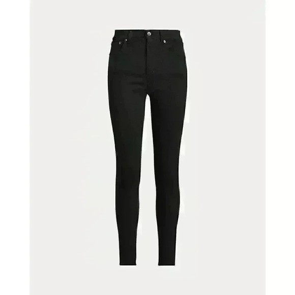 NEW! Lauren Ralph Lauren Women's 22W High-Rise Skinny Ankle Jean NWT $115 - Picture 2 of 6